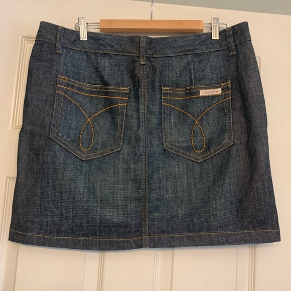 Calvin Klein Jean skirt - Picture 2 of 7